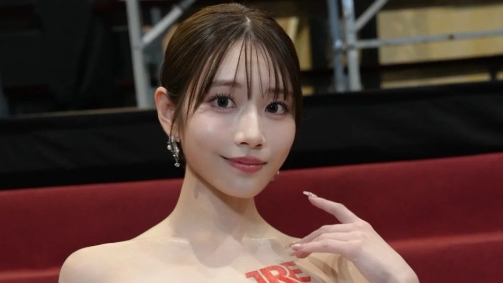 河北彩花在TRE台北国际红人展活动现场